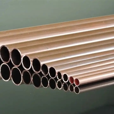 Un bon prix. 990,9% de tubes de cuivre pur C10100 C10200 C11000 / ligne de cheveux de tubes de cuivre en ligne