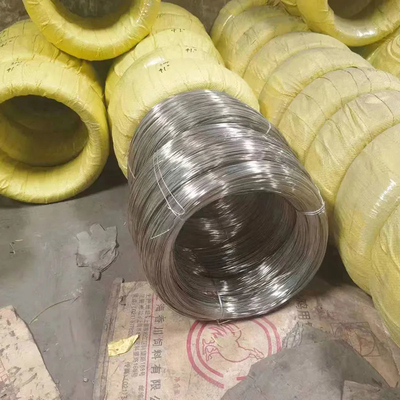 Un bon prix. 304 316 316L Fil d'acier inoxydable souple destiné à la fabrication d'acier en ligne