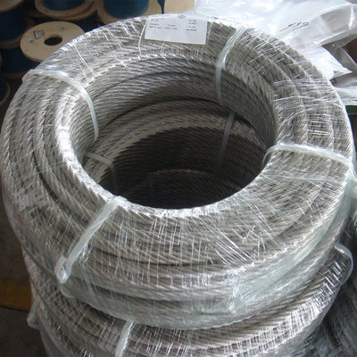 Un bon prix. 7x7 316 câble de câble en acier inoxydable AISI 201/304/316 en ligne