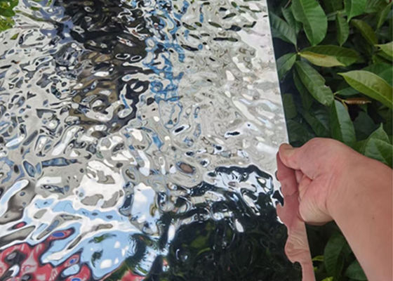 Un bon prix. GV 8K PVD gravé à l'eau-forte décoratif a plaqué des panneaux de mur d'acier inoxydable en ligne