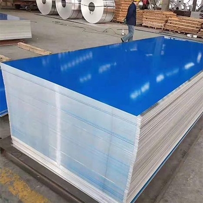 Un bon prix. 1100 6061 plat en aluminium de la tôle 5mm non poli pour l'espace en ligne
