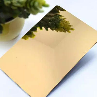 Un bon prix. Délié décoratif mince 1219mm en métal solides solubles 430 de bande plate d'or d'acier inoxydable en ligne
