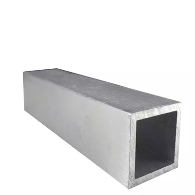 Un bon prix. Tuyauterie en aluminium sans soudure extrudée 2024 5052 6061 6063 7075 Tuyau rectangulaire en ligne