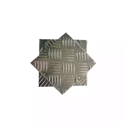 Un bon prix. 5052 5083 feuille à carreaux en relief par plat en aluminium de bande de roulement pour l'autobus en ligne