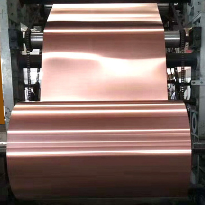 Un bon prix. Aluminium de cuivre d'en cuivre de l'aluminium 0.1Mm de bobine pour le fabricant de bobine de bande d'en cuivre de la batterie C11000 ETP (Export Transfer Prices) Tu1 en ligne