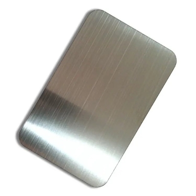 Un bon prix. ligne de cheveux bleu or courte surface brossée en tôle d'acier inoxydable bobine de plaque en ligne