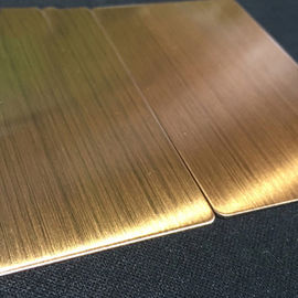 Un bon prix. Le bord 3mm de Slite a laminé à froid le plat décoratif de la feuille 316 d'acier inoxydable en ligne