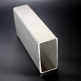 Un bon prix. Tuyauterie en acier rectangulaire de la construction solides solubles 304, tuyauterie de place d'acier inoxydable en ligne