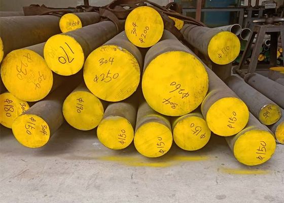 Un bon prix. barres rondes en acier martensitiques de 0.1-500mm OD 304 solides solubles pré durcies en ligne