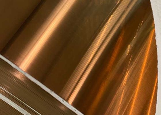 Un bon prix. L'or PVD en laiton de Chrome a enduit SUS304 pour évaluer des feuilles d'acier inoxydable lovent en ligne