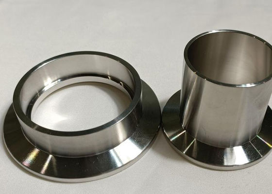 Un bon prix. Demi garnitures extérieures naturelles de bride de vide du mamelon KF de SS316l en ligne