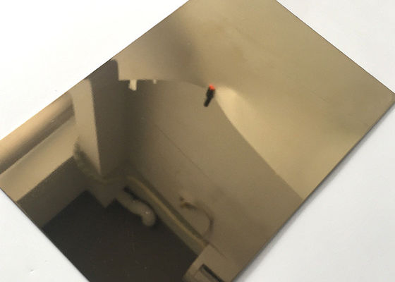 Un bon prix. Feuille décorative d'acier inoxydable de finition du miroir 8K d'AISI 409 en ligne